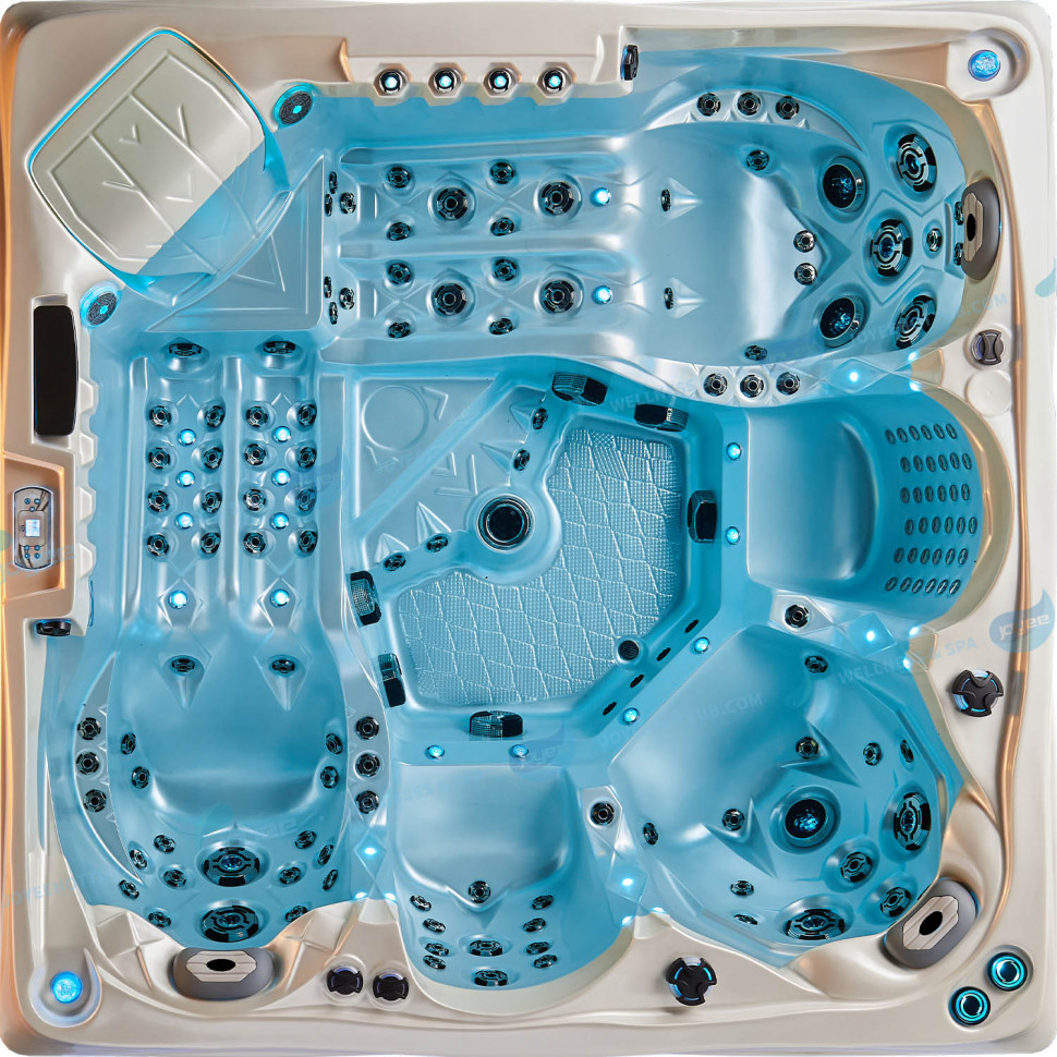 Гидромассажный СПА бассейн Joyee SPA California (рис.4) Гидромассажный СПА бассейн Joyee SPA California (рис.4)