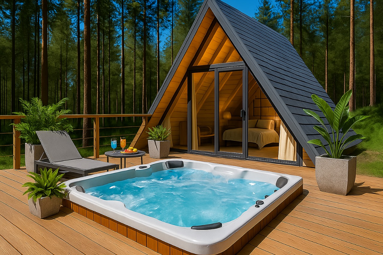 СПА-бассейн в глэмпинге: как увеличить прибыль и загрузку круглый год